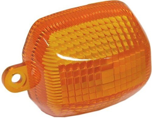Indicator lens rear amber - r/h,