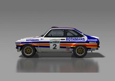 A3 Ford Escort MK2 RS1800 Rothmans World Rally Car Wall Poster Art Picture Print