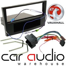 Vauxhall Vectra C 2005 - 2008 Car Stereo Radio Fascia Complete Fitting Kit Black
