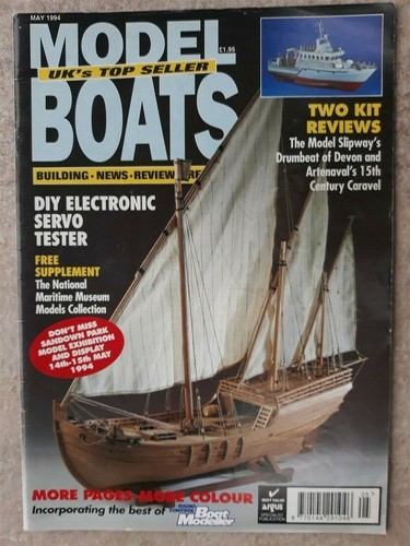 Model boats magazine may - magazine, 1994