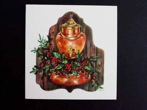 Vintage unused red farm ellen - unused,