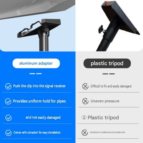Metal roof mount support - support, for