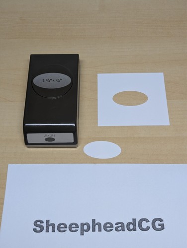 Stampin oval punch - up!, 1