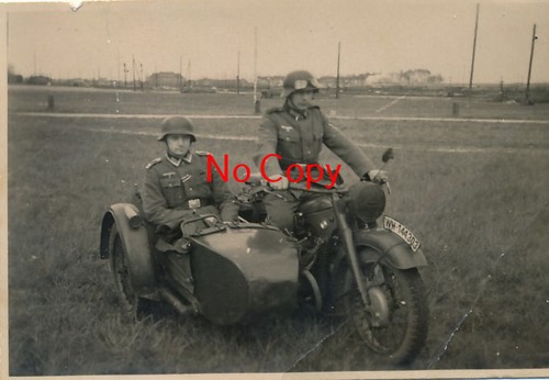 Photo wehrmacht motorcycle - wehrmacht,