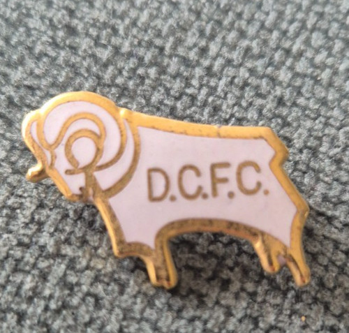 Derby county white enamel - white, ram