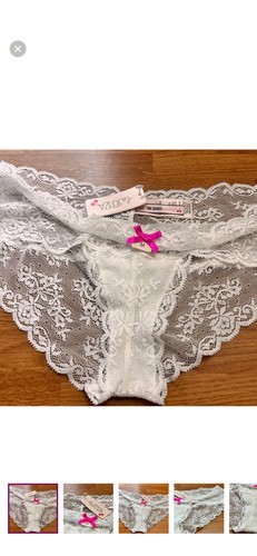 Senza white lace panties - la,