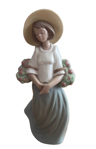 Nao lladro flower harvest - nao,