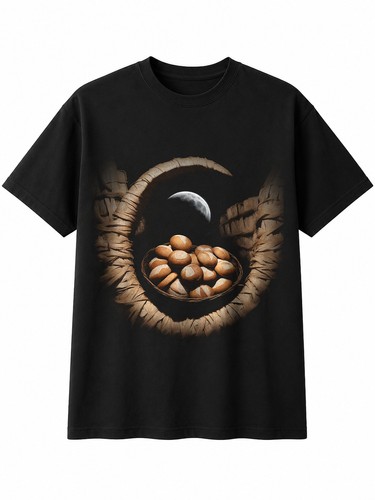 Fantasy art basket - art, bread