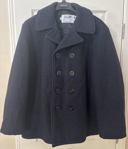 Schott nyc naval pea coat - schott,