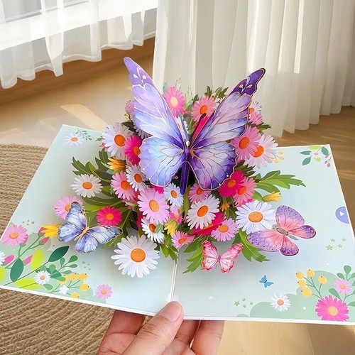 Birthday card pop - card,