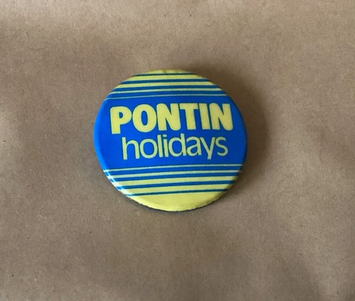 Pontins vintage badge - pontins,