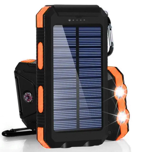20000mah solar power - power, bank