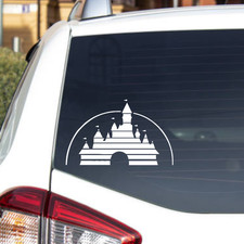 Disney Castle Sticker Vinyl