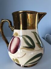 Wade Harvest Lustre ware Jug Plum Design Vintage