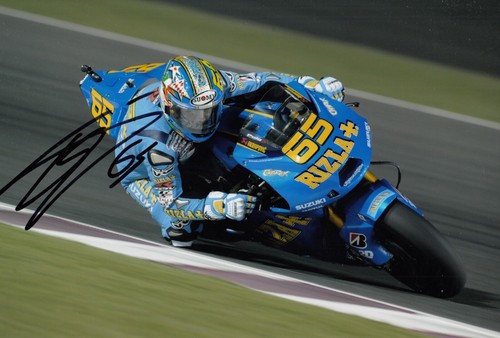 Loris capirossi hand signed - loris,