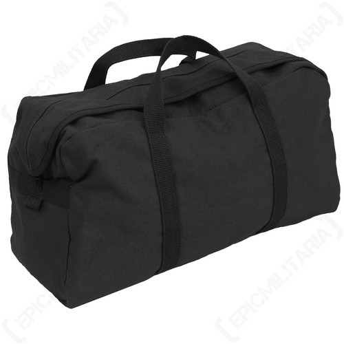 Large black army - black, bag