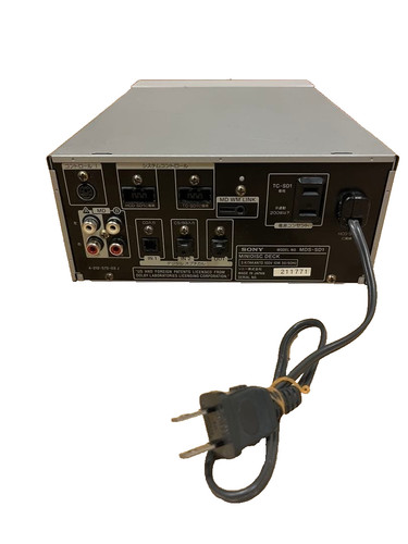 Sony mds sd1 - mds-sd1, minidisc