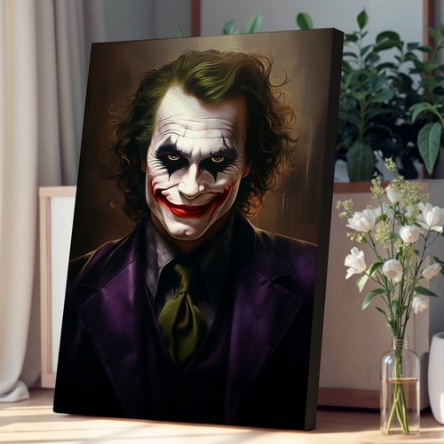 Joker classicism canvas wall - joker,