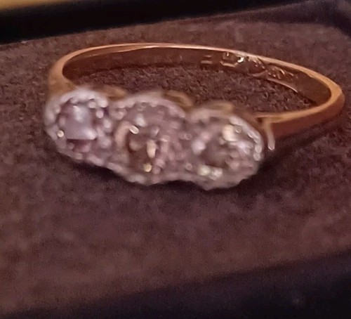 Edwardian platinum and gold - platinum,