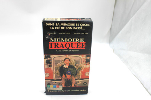 Mémoire traquée lapse of - mémoire,