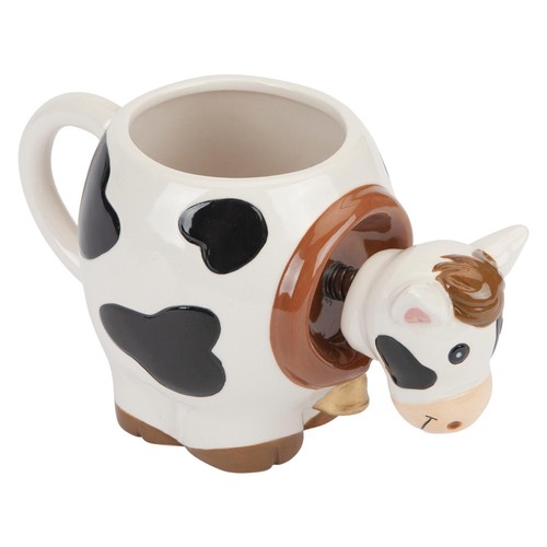 Shaking cow wobble mug funny - shaking,