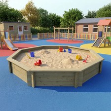 Wooden Sandpit - 10ft