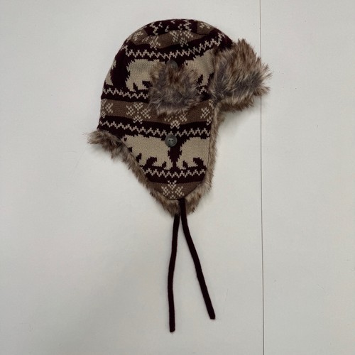 Y2k vintage trapper hat - y2k, faux