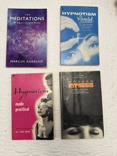 Hypnosis Books Lot Modern