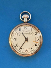 Antique Railway Timekeeper Pocket Watch c1910 Austria