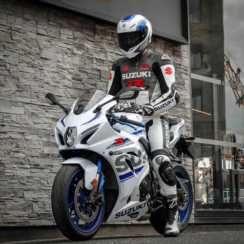 Suzuki motorcycle white - motorcycle,