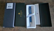 Cross Coventry Ballpoint Pen Blue Lacquer Trim With Gift box