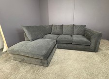 Sofa club grey L shape sofa DELIVERY AVAILABLE!