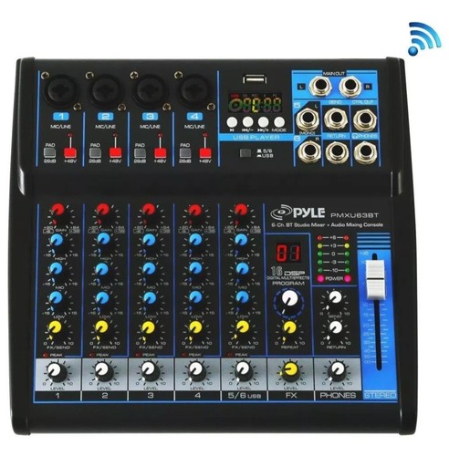 Pyle professional audio mixer - pyle,