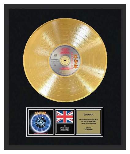 Def leppard gold disc - def,