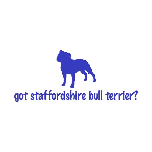 Got staffordshire bull terrier - staffordshire,