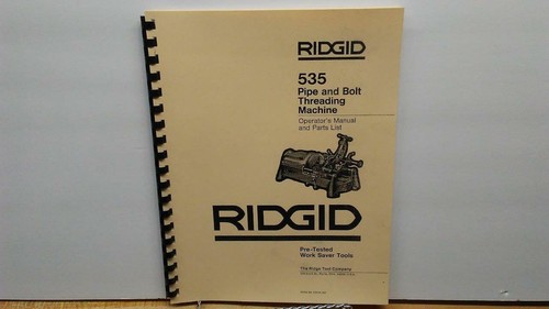 Ridgid 535 pipe bolt - 535,