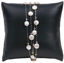 Pack of 2 Black Leatherette