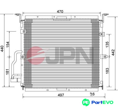 Jpn air conditioning condenser - air,