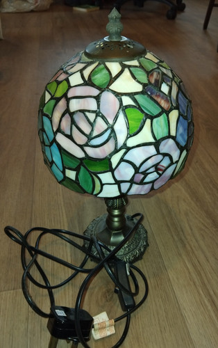 Multicolor tiffany style table - tiffany,