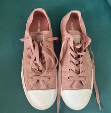 Converse All Star Low Pink Glitter UK Size 4