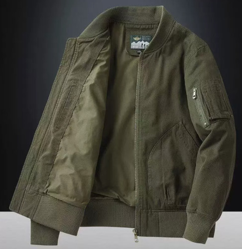 Unisex bomber jacket zip - jacket, up