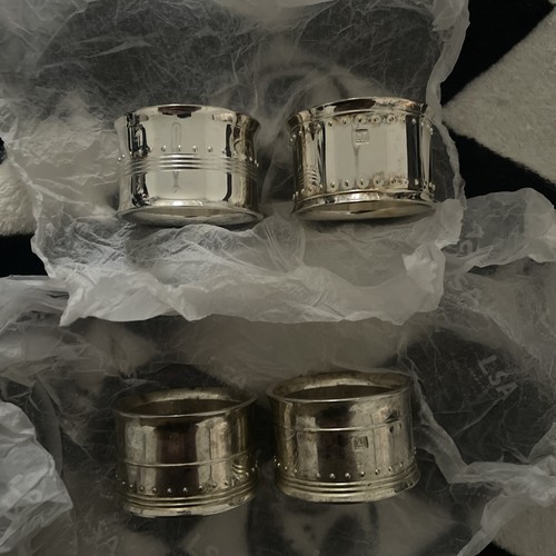 Silver napkin holders - napkin,