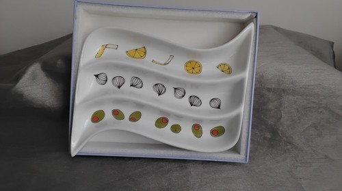Porcelain olive dish margarita - porcelain,