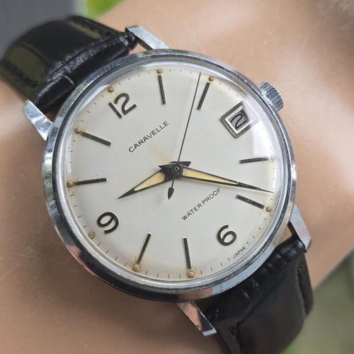 Vintage bulova caravelle men - caravelle, men's