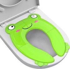 Maliton Toddler Toilet Seat, Foldable Potty Toilet Training Seat for Boys/girls