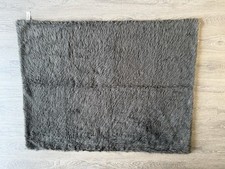 west elm faux fur throw