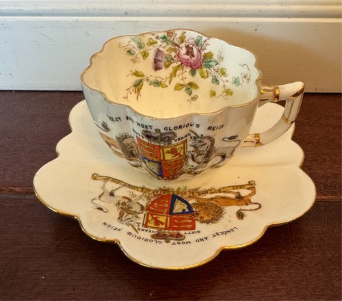 Antique foley china queen - china,
