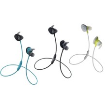 Bose SoundSport Wireless In Ear Bluetooth Headphones Citron Black Earphones