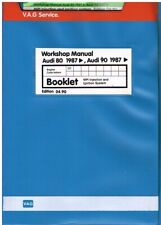AUDI 80 90 B3 B4 2.0 5cyl 20v NM MPI INJECTION&IGNITION SYSTEM 87- REPAIR MANUAL