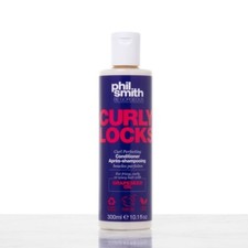 PHIL SMITH CURLY LOCKS CONDITIONER 300ml GRAPESEED OIL FOR FRIZZY CURLY HAIR